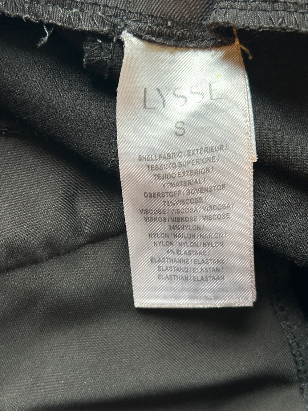Lysse Black Heathered Pull-On Leggings - Picture 6 of 7